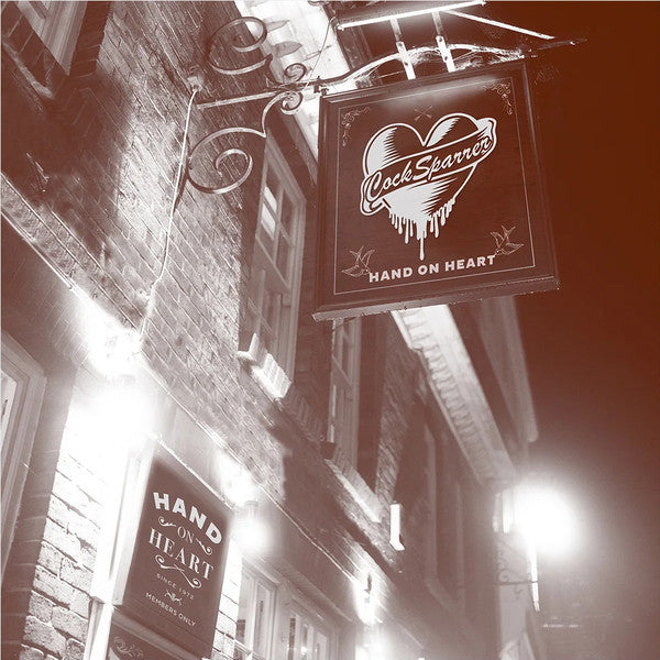 COCK SPARRER "Hand on Heart" LP