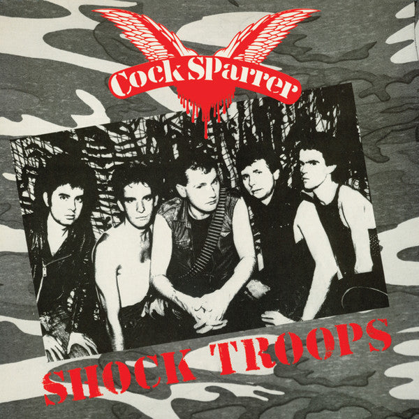COCK SPARRER "Sock Troops" LP (Colored Vinyl)