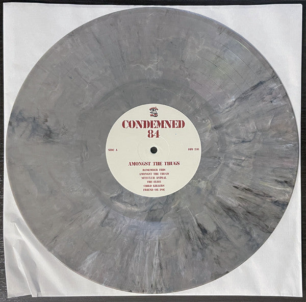 CONDEMNED 84 "Amongst The Thugs" LP (Marbled Grey)