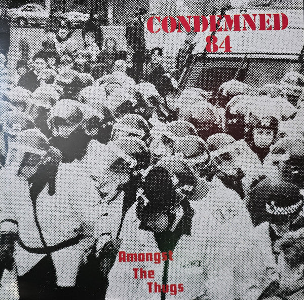 CONDEMNED 84 "Amongst The Thugs" LP (Marbled Grey)