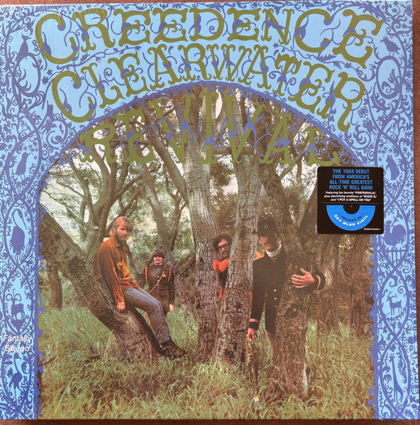 CREEDENCE CLEARWATER REVIVAL "Creedence Clearwater Revival" LP (Blue Vinyl, 2025 RM)