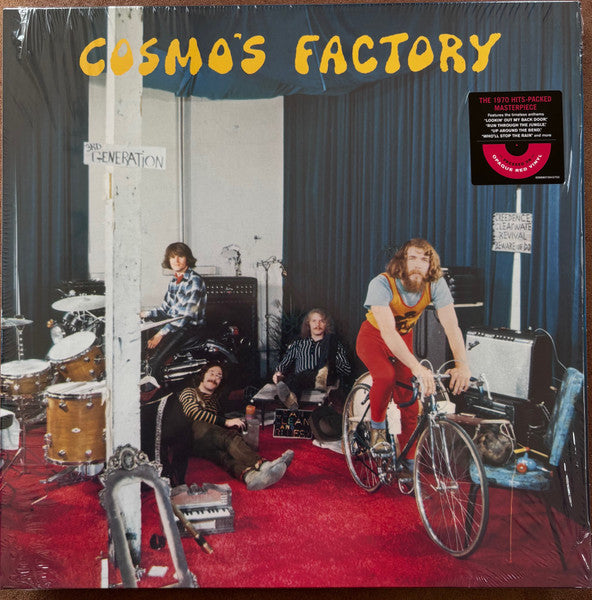 CREEDENCE CLEARWATER REVIVAL "Cosmo's Factory" LP (Red Vinyl, 2025 RM)