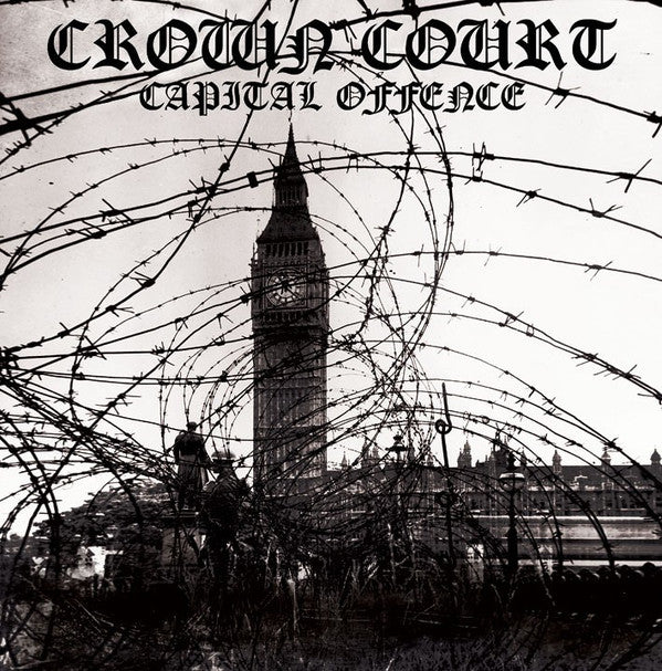 CROWN COURT "Capital Offense" LP (Silver/White Vinyl)