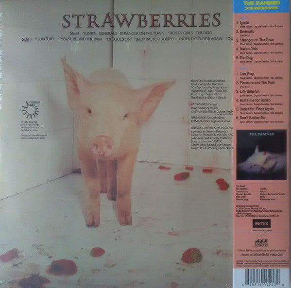 DAMNED, THE "Strawberries" LP (Deluxe Edition)