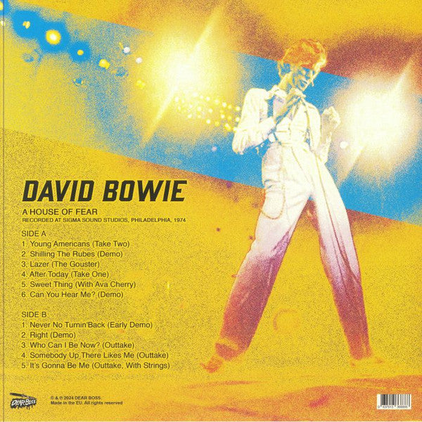 BOWIE, DAVID "A House of Fear" LP