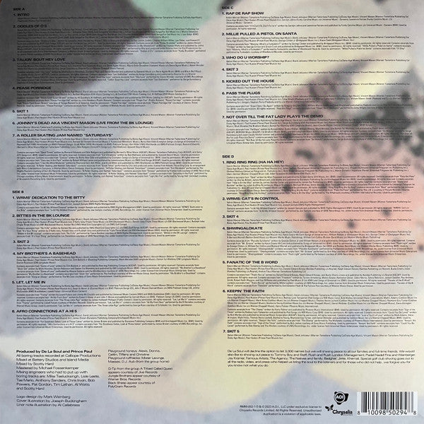 DE LA SOUL"De La Soul is Dead" LPx2