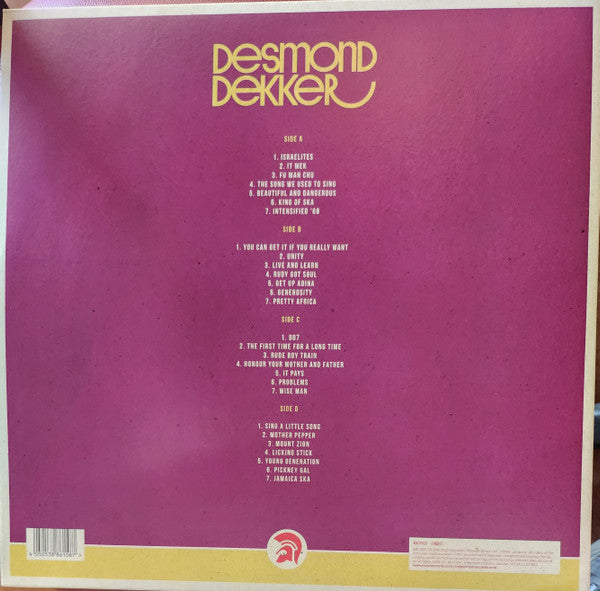 DEKKER, DESMOND "Essential Artist Collection" LPx2 (Violet Vinyl)