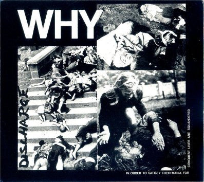 DISCHARGE "Why + Bonus" CD (Import)