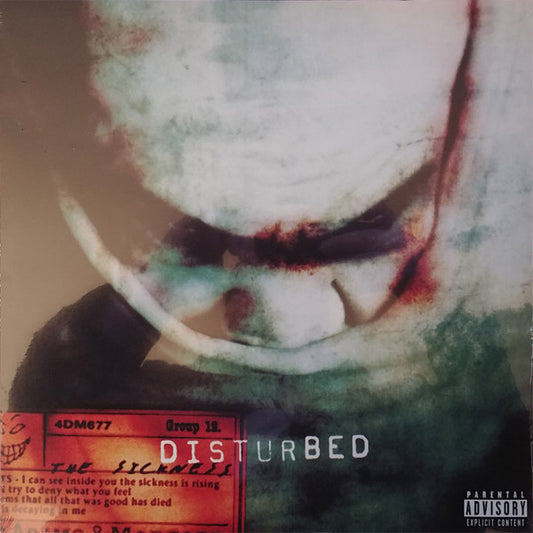 DISTURBED "Sickness" LP (Green Vinyl)