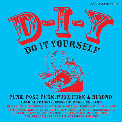 VARIOUS: "D-I-Y Do-it-yourself Punk Post Punk Punk Funk & Beyond" LPx2