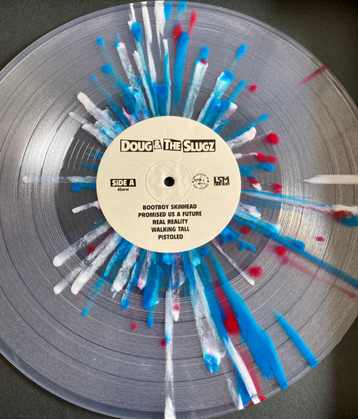 DOUG & THE SLUGZ "Boots, Braces and a Bad Attitude" LP (Splatter Vinyl)