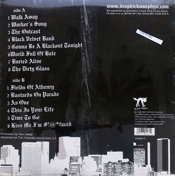 DROPKICK MURPHYS "Blackout" LP