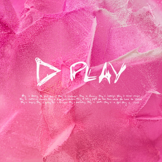 SHEERAN, ED "Play" LP (Pink & White Marbled)
