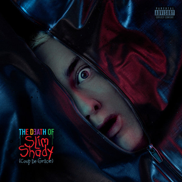 EMINEM "The Death of Slim Shady (Coupe de Grâce)" LPx2 (Red/Blue Vinyl)
