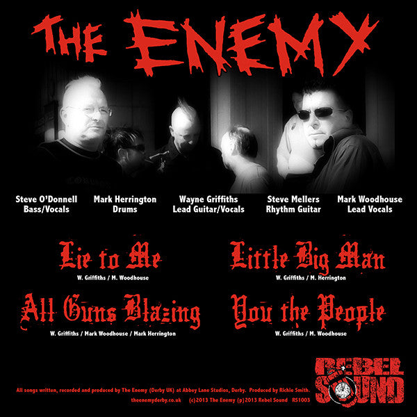 ENEMY, THE "Lie To Me" EP (White Vinyl)