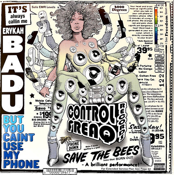 BADU, ERYKAH "But You Caint Use My Phone" LP (Purple)