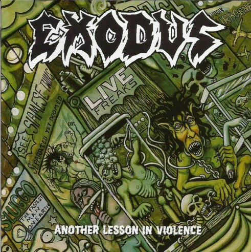 EXODUS "Another Lesson in Violence" LPX2 (Pic Disc Import)