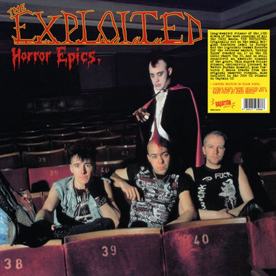 EXPLOITED, THE "Horror Epics" LP (Red Vinyl)