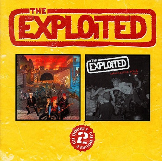 EXPLOITED, THE "Troops of Tomorrow + Apocalypse Tour 1981" CDx2