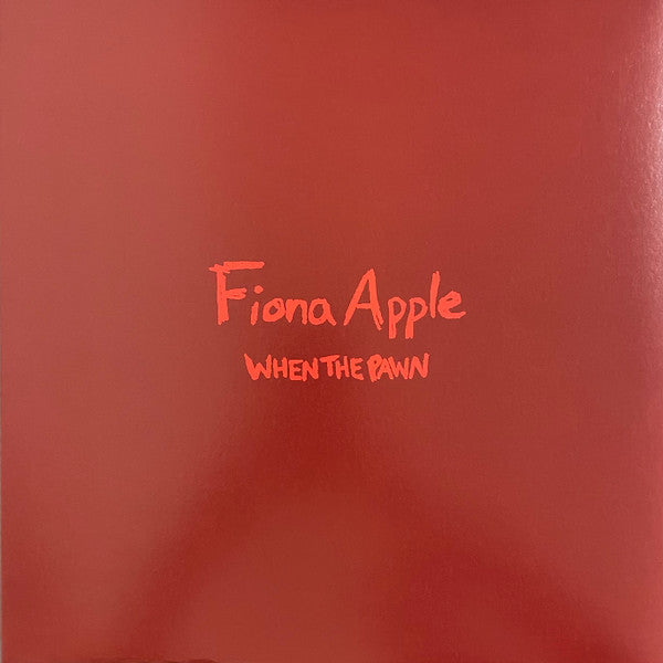 APPLE, FIONA "When The Pawn" LP