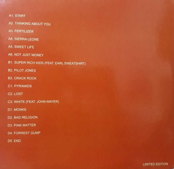 OCEAN, FRANK "Channel Orange" LPx2 (Colored Vinyl)