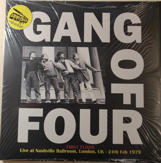 GANG OF FOUR " First Floor - Live At Nashville Ballroom, London, UK - 24th Feb 1979" LP (Yellow Vinyl)