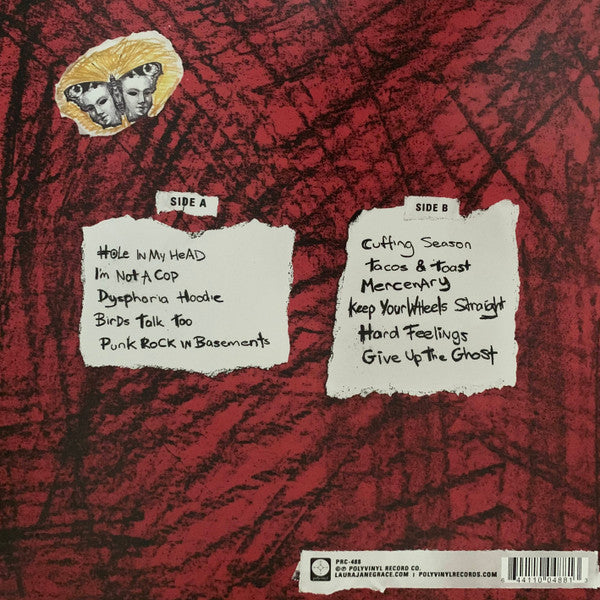GRACE, LAURA JANE "Hole in My Head" LP (Hot Pink)