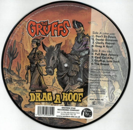 GRUFFS, THE "Drag a Hoof" MLP (10" Pic Disc)