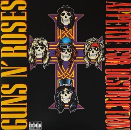 GUNS N' ROSES "Appetite for Destruction" LP