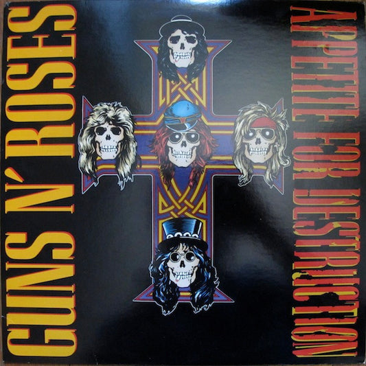GUNS N' ROSES "Appetite for Destruction" LPx2 (30th Anniversary)
