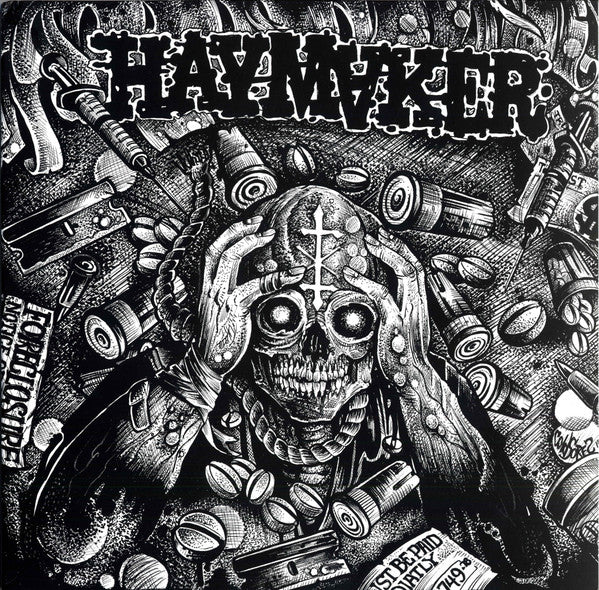 HAYMAKER "Taxed...Tracked...Inoculated...Enslaved" LP (Gold Vinyl)