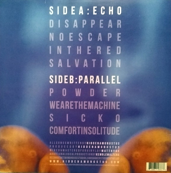 HIDDEN AMONGST US "Echo/Parralel" LP (Orange Vinyl)