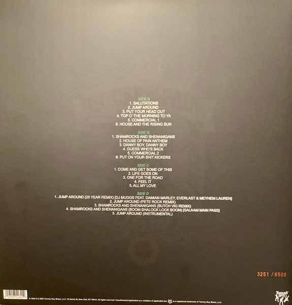 HOUSE OF PAIN "Fine Malt Lyrics" LPx2 (Deluxe Edition)