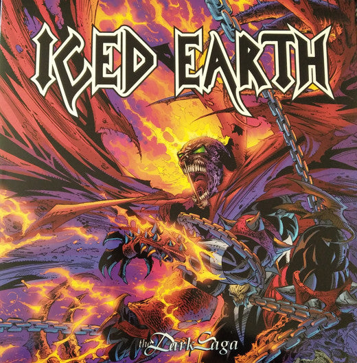 ICED EARTH "The Dark Saga" LP (Red Beer)