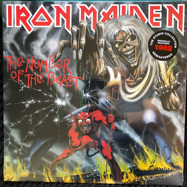 IRON MAIDEN "The Number of the Beast" LP