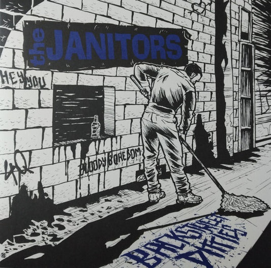 JANITORS, THE "Backstreet Ditties" LP (Blue Vinyl)