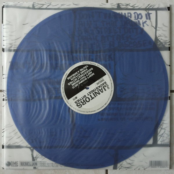 JANITORS, THE "Backstreet Ditties" LP (Blue Vinyl)