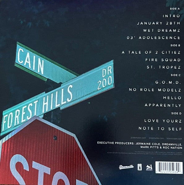 COLE, J. "2014 Forest Hills Drive" LPx2