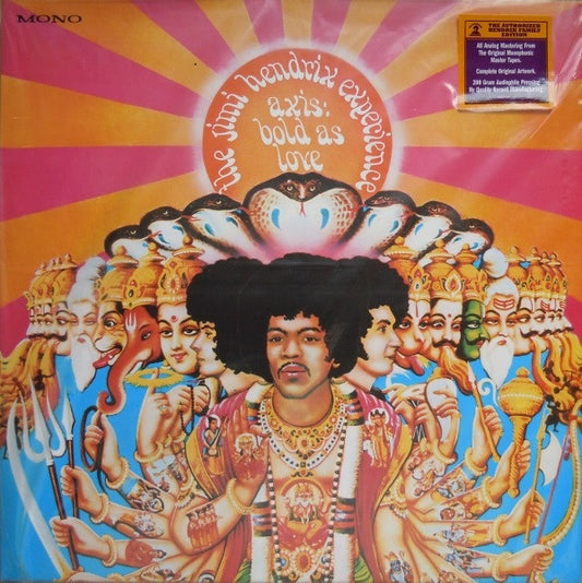 HENDRIX, JIMI "Axis: Bold As Love" LP (Mono, 200 gram)