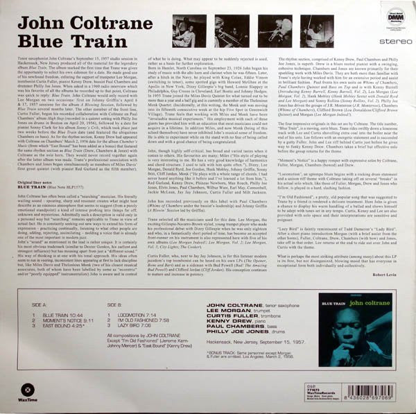 COLTRANE, JOHN "Blue Train" LP (180g)