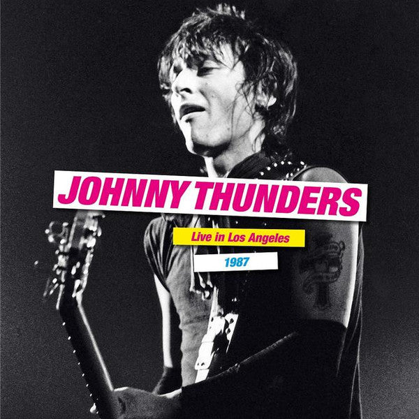 JOHNNY THUNDERS "Live in Los Angeles 1987" LPx2