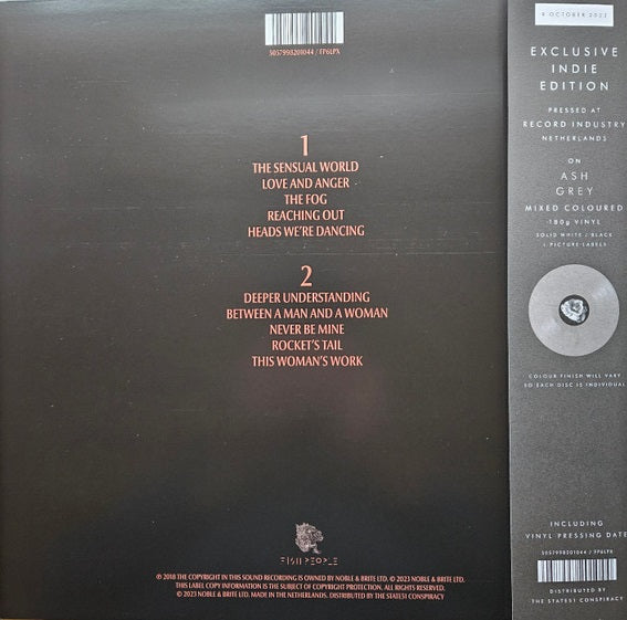 BUSH, KATE "The Sensual World" LP (Grey Vinyl)