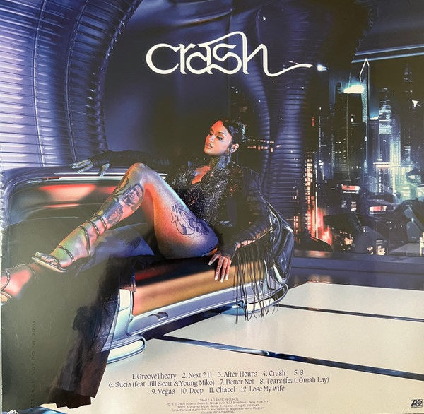 KEHLANI "Crash" LP (Indie Exclusive Blue Vinyl)