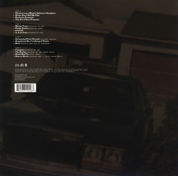 LAMAR, KENDRICK "Good Kid, M.A.A.d City" LPx2