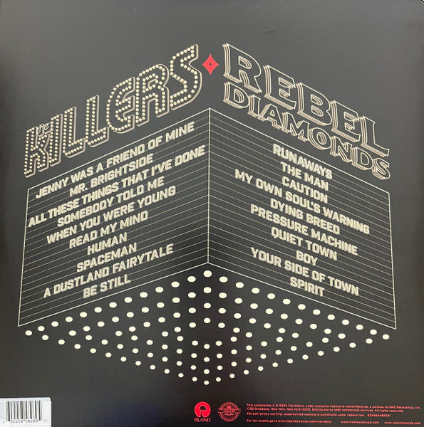 KILLERS, THE "Rebel Diamonds" LPx2