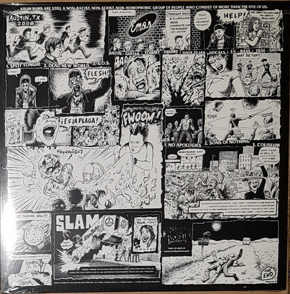 KRUM BUMS "Same Old Story" EP (Colored Vinyl)