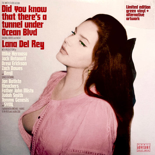 DEL REY, LANA "Did You Know That There's A Tunnel Under Ocean Blvd" LPx2 (Green Vinyl)
