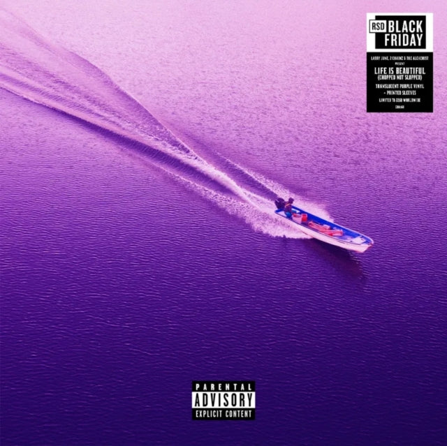 JUNE, LARRY; 2 CHAINZ & THE ALCHEMIST "Life Is Beautiful (Chopped Not Slopped)" LP