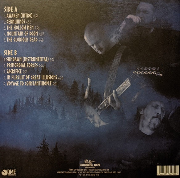 LIVE BY THE SWORD "Cerunnos" LP (Blue Vinyl)