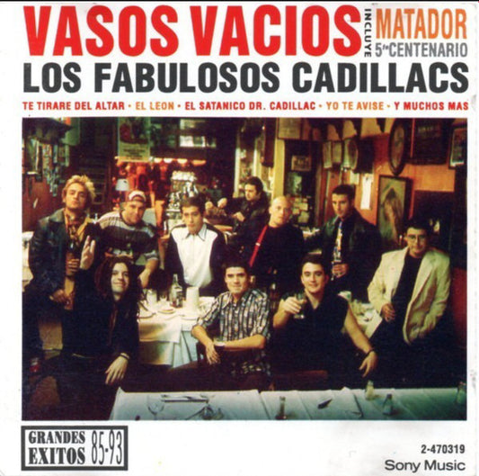LOS FABULOSOS CADILLACS "Vasos Vacios" LPx2